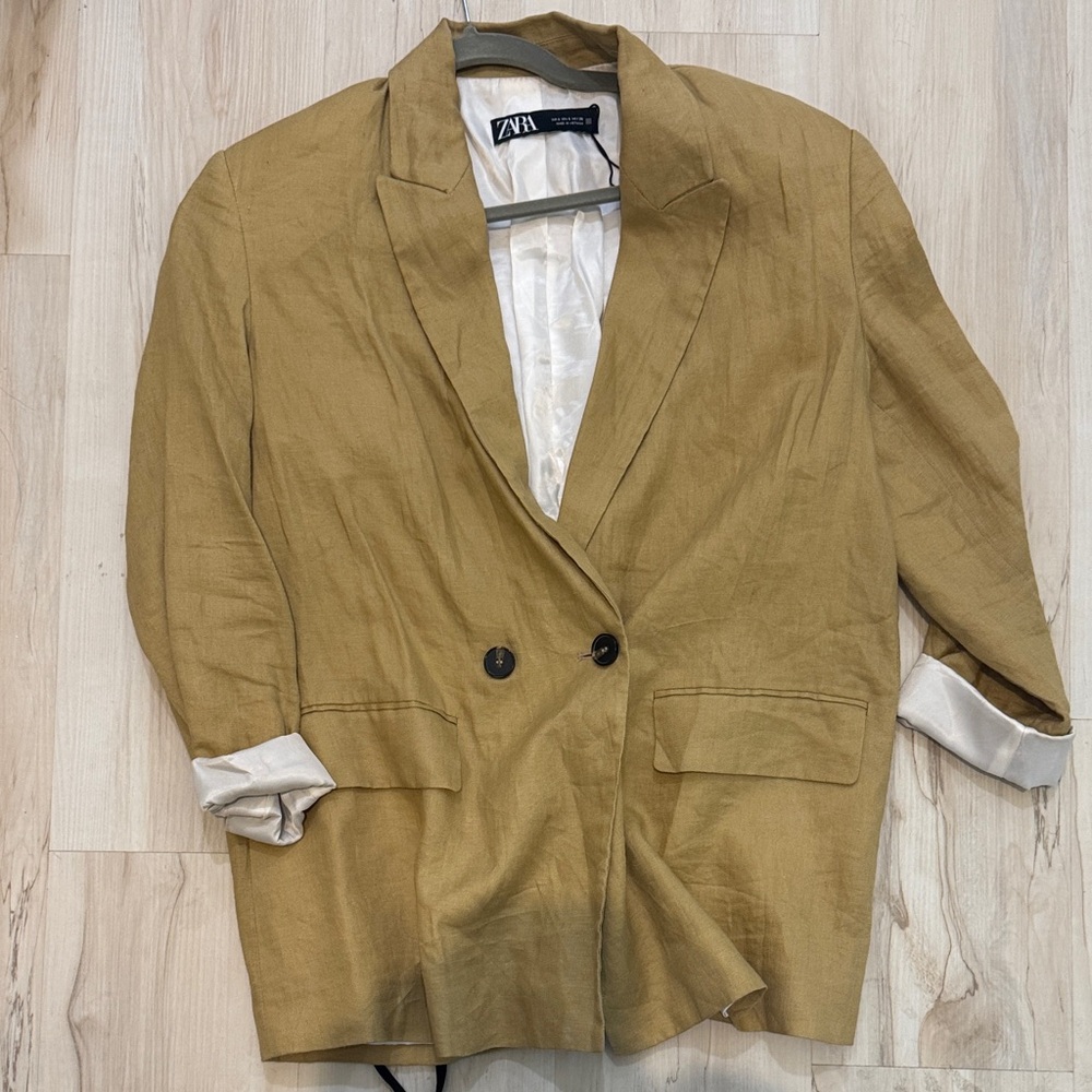 Zara Tan Blazer
